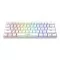 Gamdias Hermes E3 RGB 60% Blue switch - White